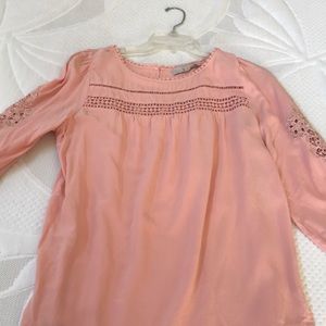 Loft blouse- salmon color